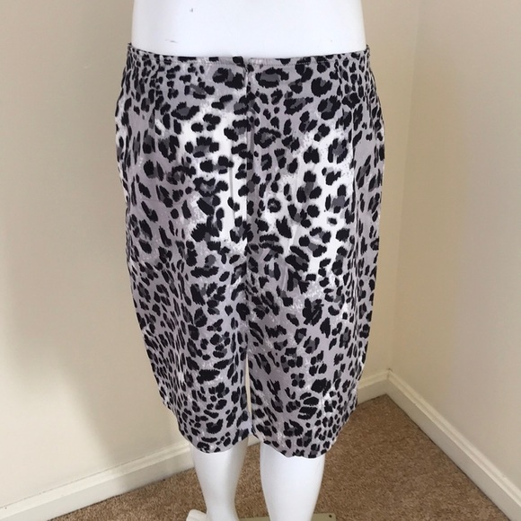 NWT! ELLEN TRACY size 8 grey multi skirt - Picture 4 of 9